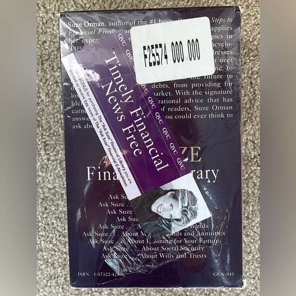 NIP The ASK SUZE Financial Library Set of 9 Books by Suze Orman NYT BESTSLLER! - Picture 3 of 5